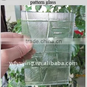 Yujing 3-10 mm Patterned Glass for Room Decoration thumbnail-6