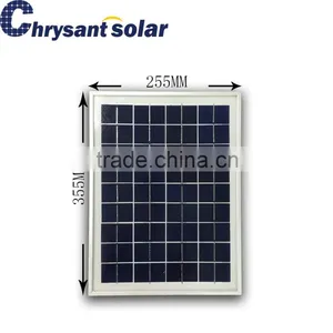 10W 18V Polycrystalline Solar Panel With Aluminum Frame thumbnail-1