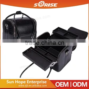 Fashion Pvc Leather Cosmetic Packing Bag Makeup Case thumbnail-2