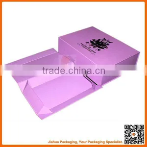 Purple Recyclable Cardboard Folding Box With Logo thumbnail-1
