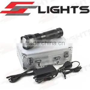 LED FLASHLIGHT TRAFFIC SAFETY HAMMER HIGH POWER LED FLASHLIGHT RECHARGEABLE PLUS BOX thumbnail-1