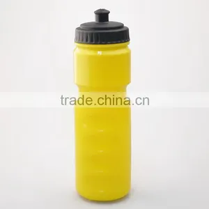 High Quality Yellow Squeeze PE Clear Plastic Drinking Water Bottles for Travel thumbnail-1