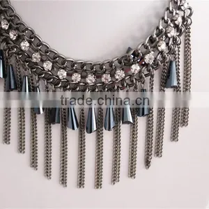 Fashion Bell Shape Jewelry Necklace, Crystal Necklaces Jewelry thumbnail-1