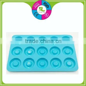 Customized Colors Donut Shaped Cake Silicone Mold thumbnail-4