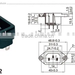 12 Volt 3.5*1.3mm Dc Adapter Connector via Power Cable,Mini DC Power Jack thumbnail-3