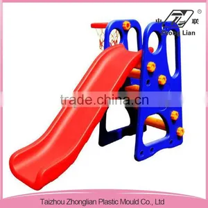 8008A Happy Plastic Slide/outdoor Playground Equipment thumbnail-1