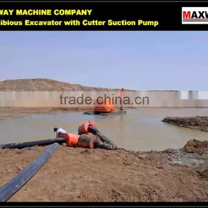 MAXWAY MACHINE COMPANY New Product ~ Cheap Submersible Cutter Suction Dredging Pump for Excavator, CE / ISO:9001 thumbnail-5