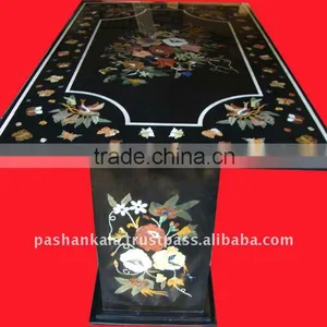 Marble Rectangular Coffee Table Top thumbnail-1