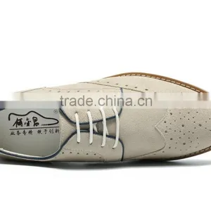 High Class Height Increasing Suede Leather Soccer Shoe/shoes on Sale/mens Italian Shoes thumbnail-6