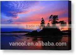 Blue Horizon Seascape Pre Printed Canvas to Paint thumbnail-1