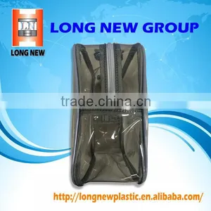 Transparent Packaging PVC Zipper Pouch for Cosmetics or Accesories thumbnail-2
