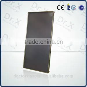 High Efficiency Black Chrome Coating Solar Flat Plate Collector Prices thumbnail-1