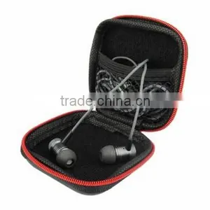 Portable Storage Square Earphone Bag / Earphone Cable Organizer / Earphone Storage Case thumbnail-6