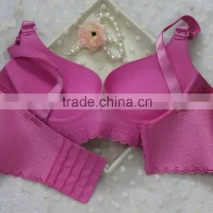 Embossing Push up Seamless Bra Rose thumbnail-2