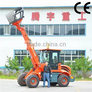 1.5 Ton Construction Machinery Tractor Front End Wheel Loader for Sale thumbnail-6