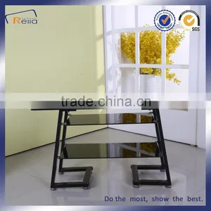 Cheap Tempered Glass TV Stand Model thumbnail-4