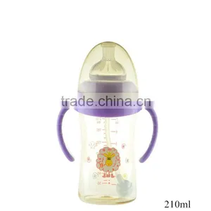 BPA Free Feeding Supplier Baby Bottle With Handle for 3-12 Monthbaby thumbnail-2