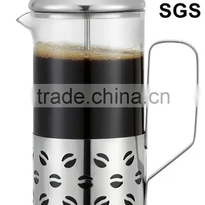 High Quality Stainless Steel French Coffee Press (0.35L,0.6L,0.8L,1.0L) thumbnail-1