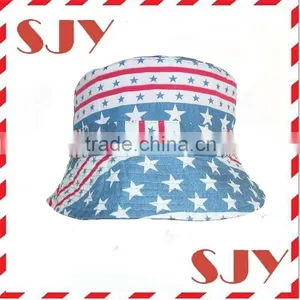 Custom Bucket Caps and Hats for Countries Flag thumbnail-1
