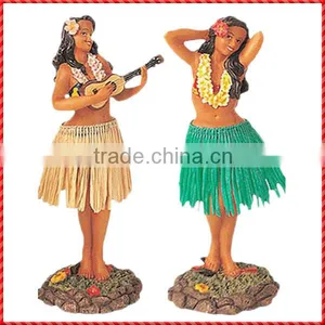 Antique Design Handmade Pair Dancing Girl Figurines thumbnail-1