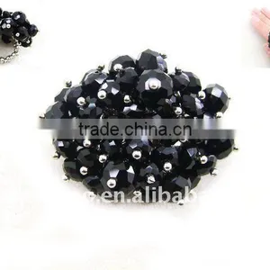Elegant Fashion Crystal Finger Ring thumbnail-1