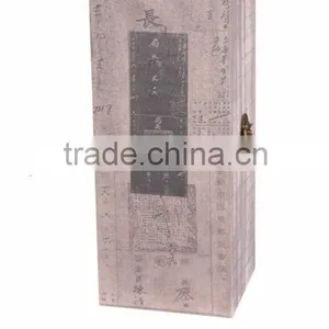 Top Grade Leather Wine Box & Wooden Wine Gift Box thumbnail-1