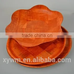 Unique Woven Wooden Salad Bowls thumbnail-5