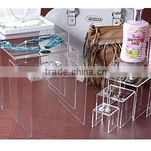 Acrylic Risers, Set of 7 Different Sizes - Clear thumbnail-2