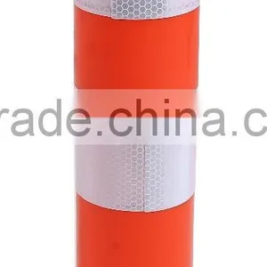 Orange Flexible EVA Plastic Warning Delineator Post thumbnail-1