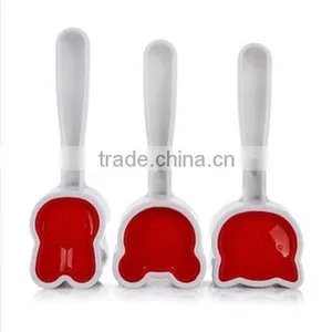 3pcs Bento Rice Roll Maker Set of Animal Shaper With Bear,rabbit and Cat thumbnail-3