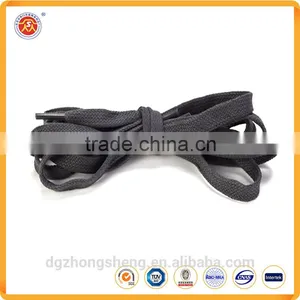 2016100% Cotton Fashion Flat Waxed Shoelaces thumbnail-1