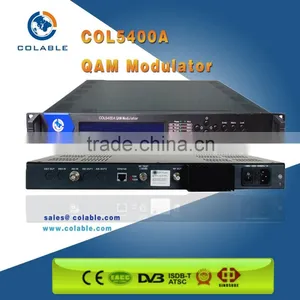 Digital Catv Modulator Single Qam Channel DVB-C rf Modulator for Catv System COL5400A thumbnail-1