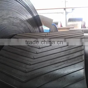China Manufacturer Anti-wear Rubber Fabric Chevron Patterned Conveyor Belt Price thumbnail-3