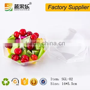 Custom Design Disposable Plastic Salad Box With Lid thumbnail-5
