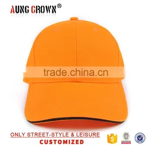 6 Panel Blank Adjustable Baseball Cap thumbnail-1