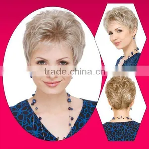 Top Quality Brazilian Short Hair Wig Made in Machine thumbnail-1