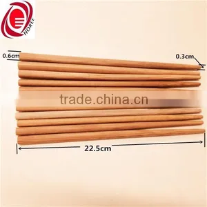 Chinese Food Grade Carbonated Round Bamboo Chopsticks thumbnail-1