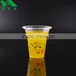 Logo Printed Disposable Clear Plastic Cups thumbnail-2