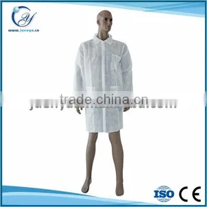 2016 New Product Disposable Nonwoven Doctor Medical White Lab Coat thumbnail-3