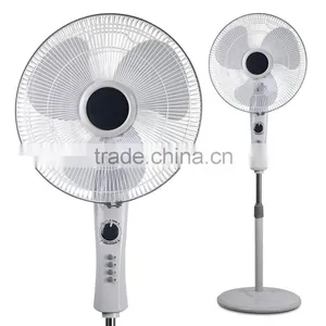 2016 New Type Low Noise dc Fan Stand Ventilation Fan Red Black Yellow Made in China thumbnail-2