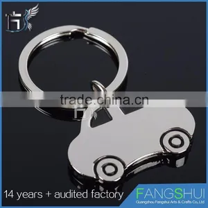 Latest Design Low Moq Metal Trolley Coin Keychain China Wholesale thumbnail-1