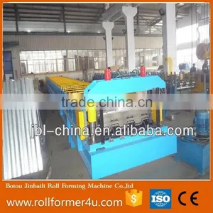 ALL KINDS OF Metal Floor Deck Roll Forming Machine From Jinbaili thumbnail-5
