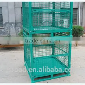 Hot Sale Metal Stackable Steel Mesh Stillage / Container / Cage thumbnail-1