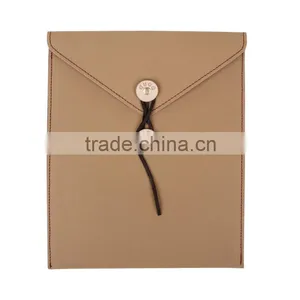 Handmade Washable Leather Ultrathin Portfolio for Ipad thumbnail-1