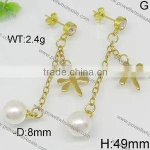 Newly Wholesale Light Weight Gold Earring Hot Style thumbnail-1