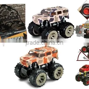 Novely 4 WD Friction Car With TPR Soft Wheels thumbnail-1