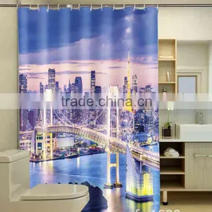Photo Printed Various Bridge Shower Curtain thumbnail-1