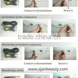 Needle-Free Mesotherapy Wrinkle Removal Machine With RF Skin Tighten Machine thumbnail-2