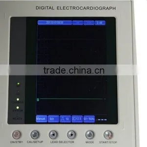 Customized 3 Channel Resting ECG Machine /monitor Electrocardiograph Electrocardiogram EKG-903A3 by CE thumbnail-6