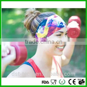 Cutom Printing Cloth Sport Head Band Sweatband thumbnail-2
